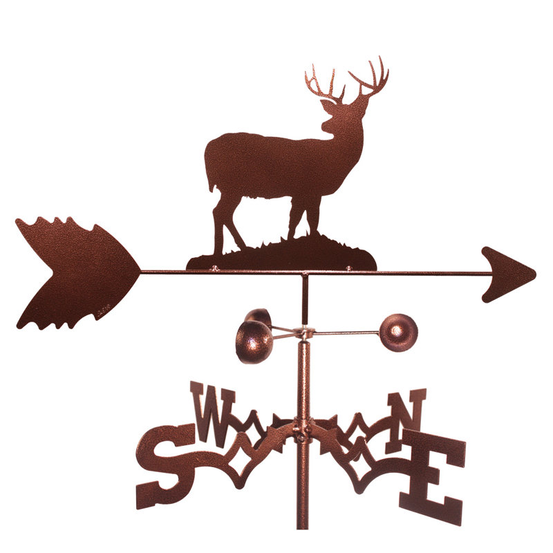 SWENProducts Deer Buck Weathervane Wayfair